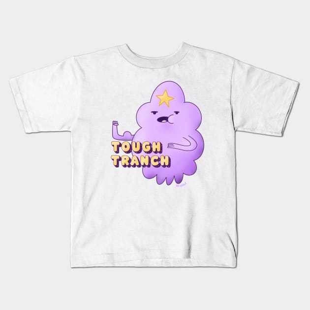 Lumpy Space Princess Tough Tranch Kids T-Shirt by HofDraws